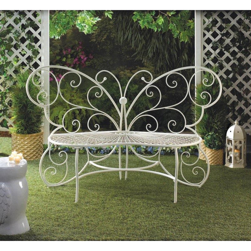 BUTTERFLY GARDEN BENCH