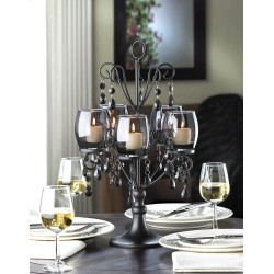 MIDNIGHT ELEGANCE CANDELABRA