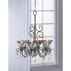 MIDNIGHT BLOOMS CHANDELIER