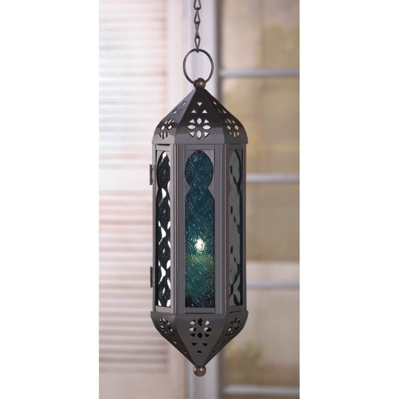 OCEAN BLUE SERENITY HANGING LAMP