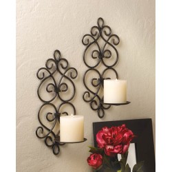 SCROLLWORK WALL SCONCES