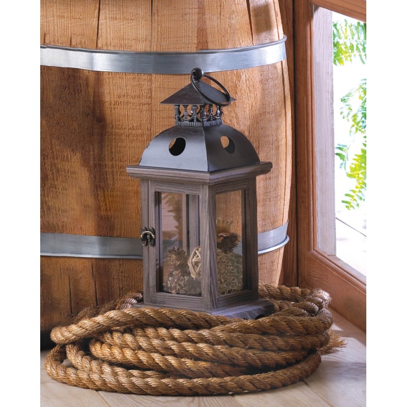 SMALL MONTICELLO CANDLE LANTERN