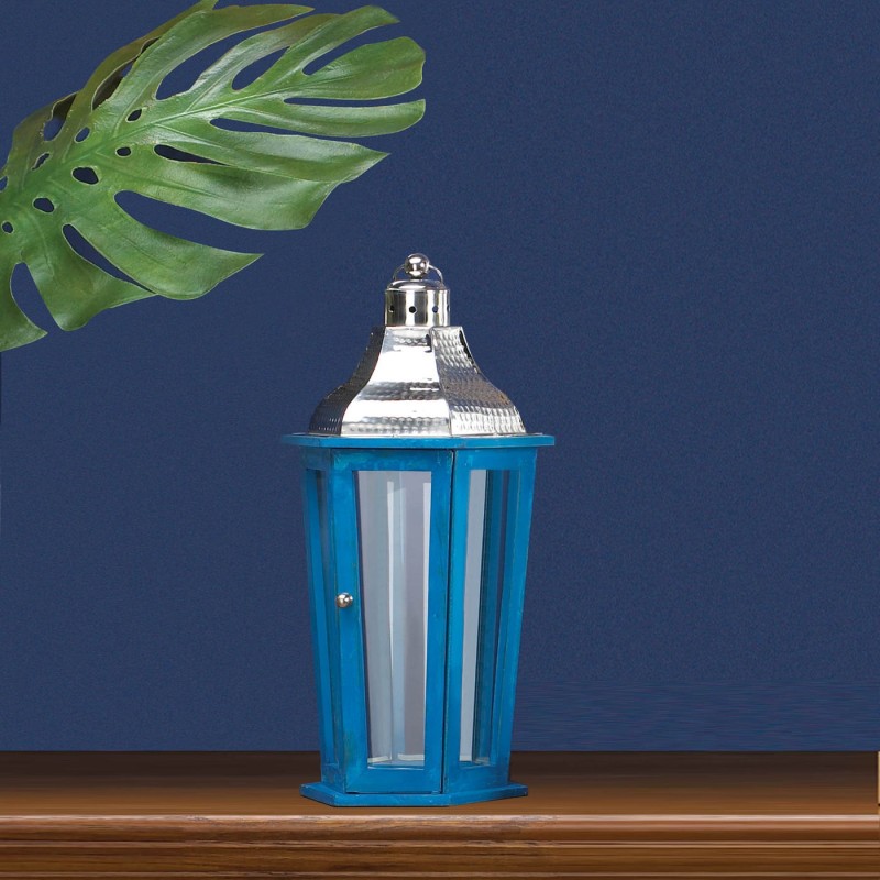 AZUL BEACH MEDIUM LANTERN