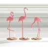 TABLETOP FLAMINGO TRIO